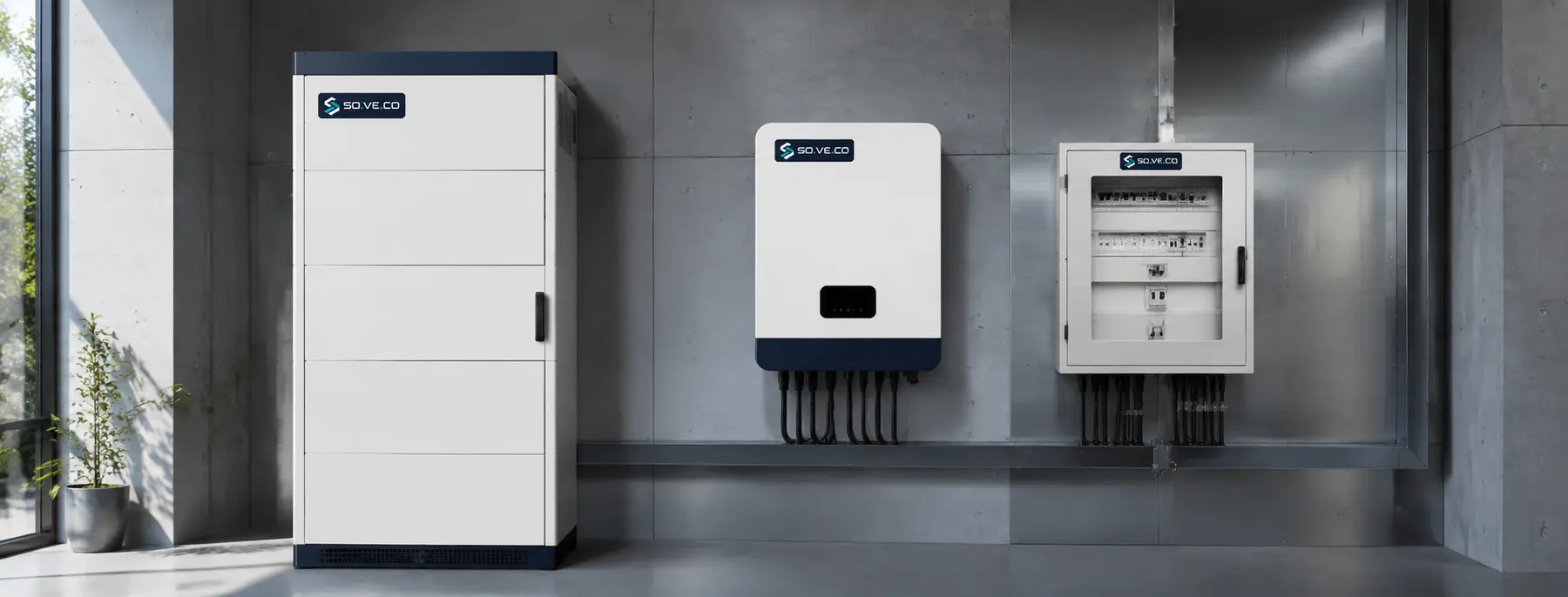 Sistem industrial de stocare a energiei amplasat într-o zonă tehnică